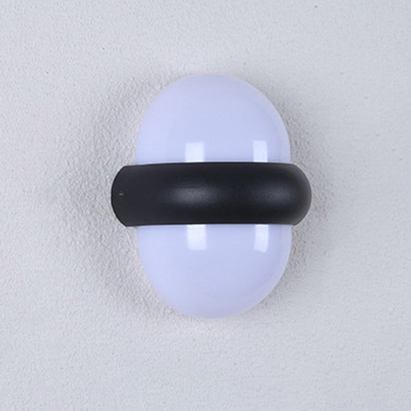 Round Aluminum Patio Outdoor Light