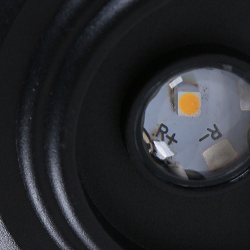 Round Aluminum Patio Outdoor Light