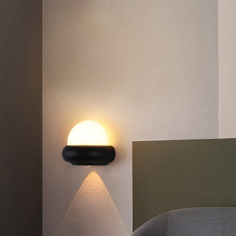 Round Aluminum Patio Outdoor Light