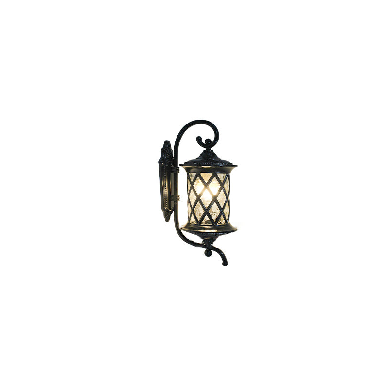 Aluminum Frame Water Ripple Outdoor Light