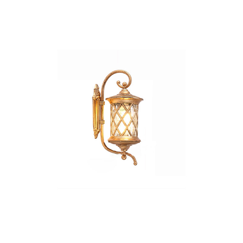 Aluminum Frame Water Ripple Outdoor Light