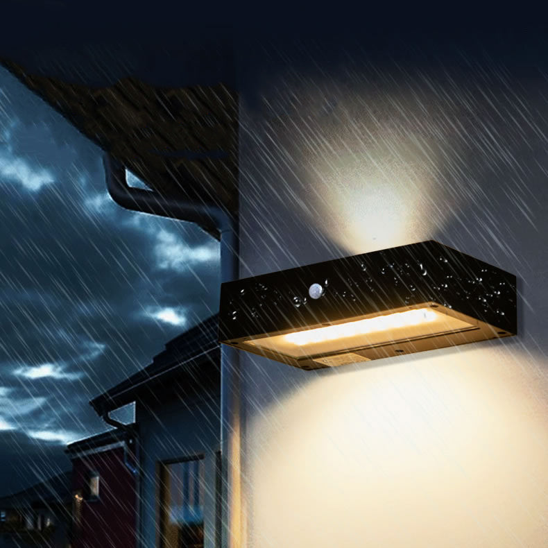 Rectangular Aluminum Up Down Outdoor Light