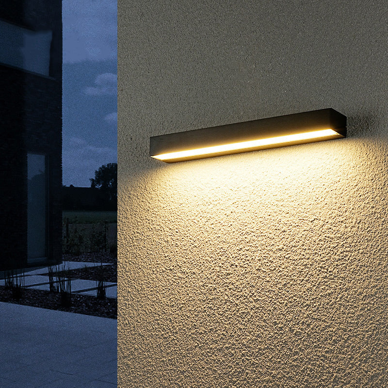 Aluminum Long Strip Patio Outdoor Light