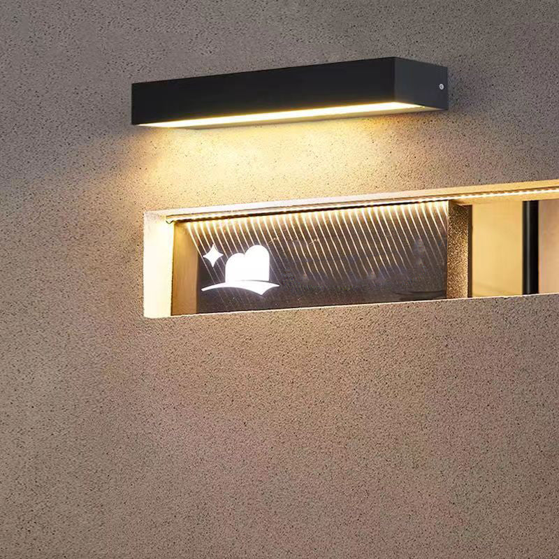 Aluminum Long Strip Patio Outdoor Light