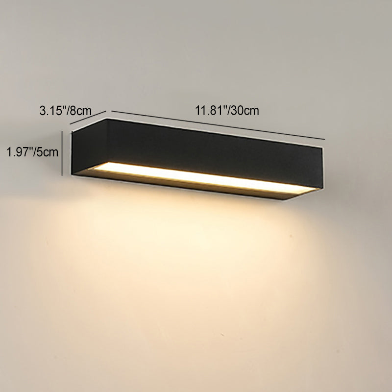 Aluminum Long Strip Patio Outdoor Light