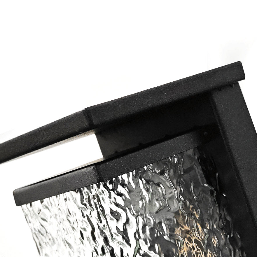 Stainless Steel Crack Cuboid Outdoor Light