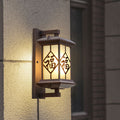 Aluminum Glass Column Garden Outdoor Light