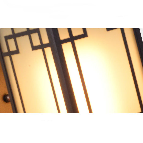 Aluminum Glass Column Garden Outdoor Light