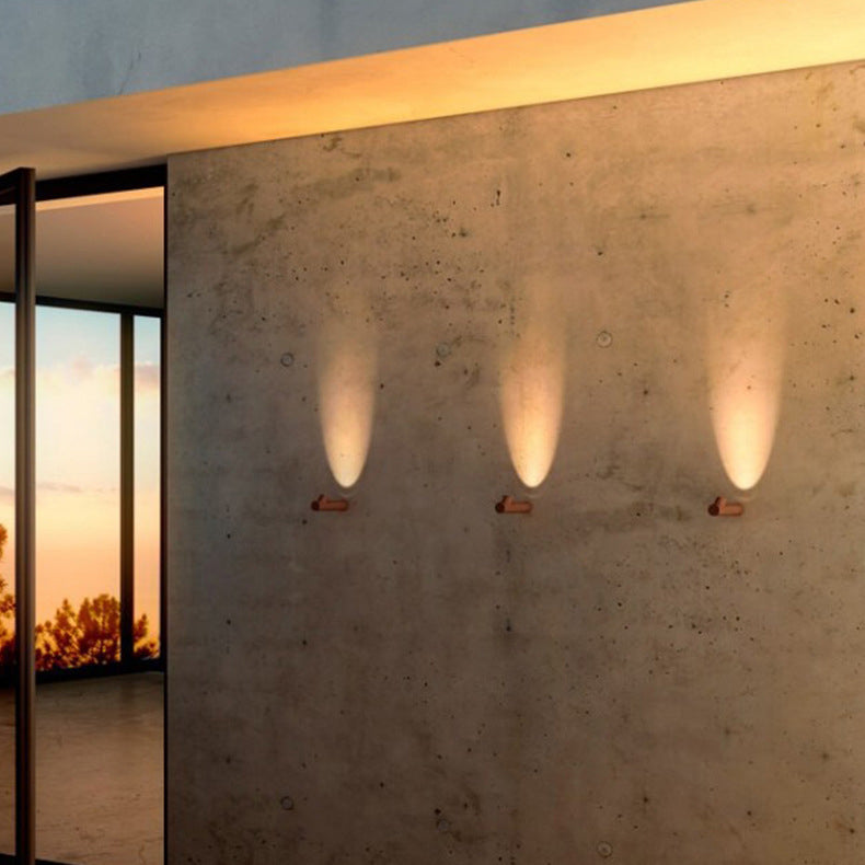 Aluminum Bamboo Knot Patio Outdoor Light