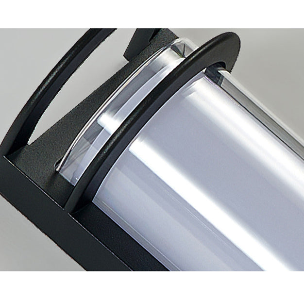 Aluminum Acrylic Cylinder Patio Outdoor Light