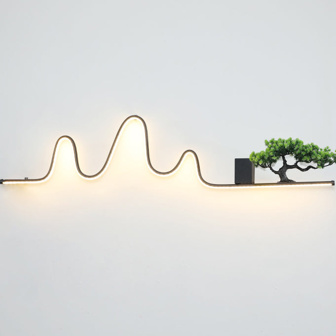 Aluminum Arc Linear PVC Outdoor Light