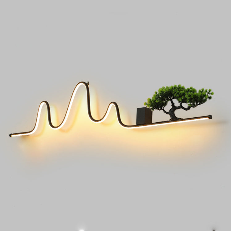 Aluminum Arc Linear PVC Outdoor Light