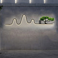 Aluminum Arc Linear PVC Outdoor Light