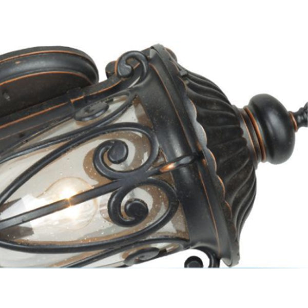 Antique Bronze Aluminum Glass Outdoor Light