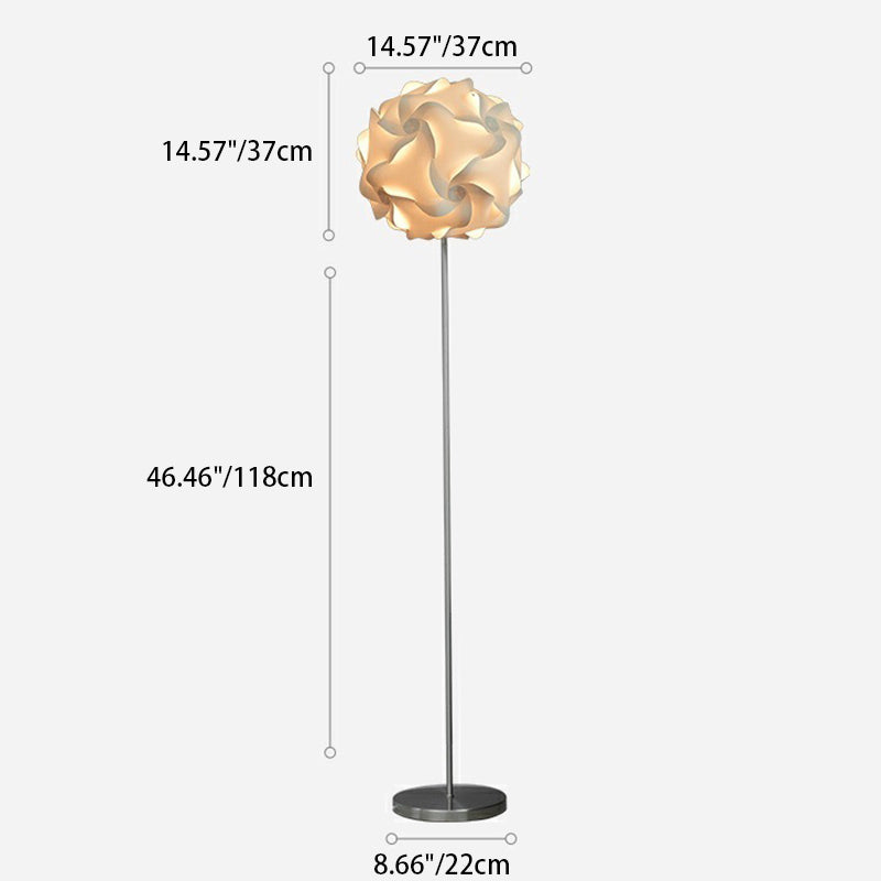 Flower Ball Floor Lamp