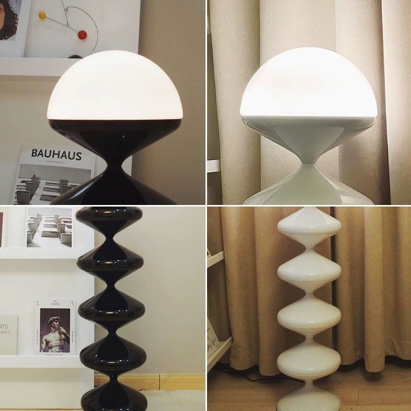 Traditional French Iron Acrylic Floor Lamp
