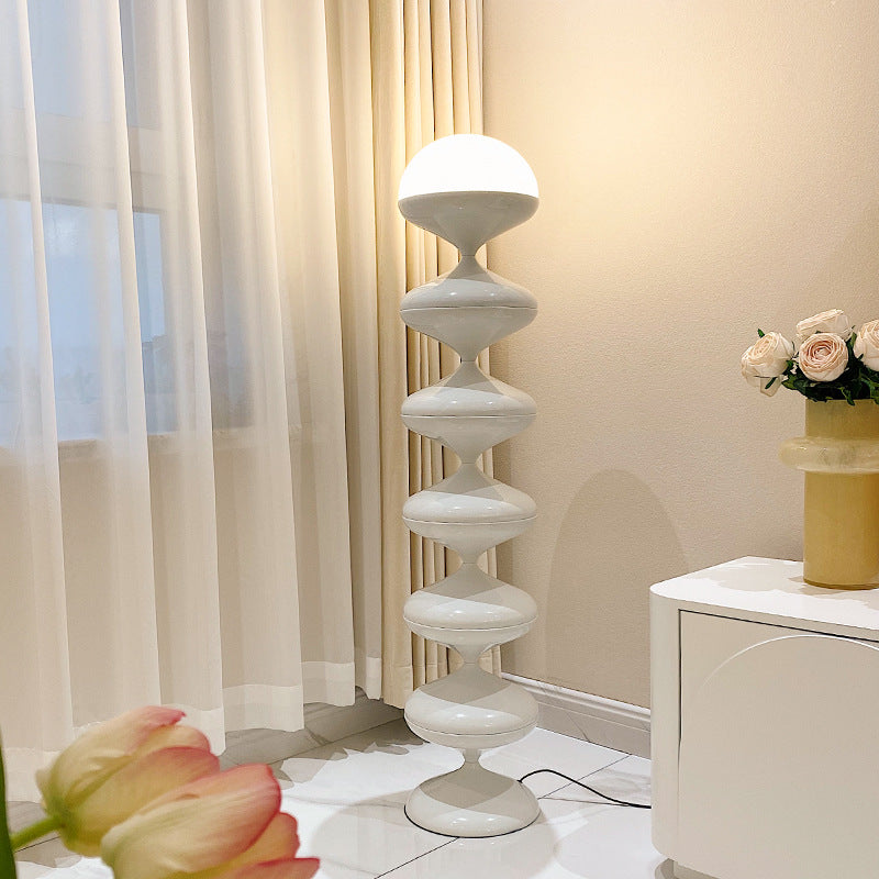 Traditional French Iron Acrylic Floor Lamp