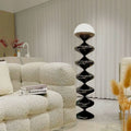 Traditional French Iron Acrylic Floor Lamp