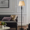 Fabric Cylinder Floor Lamp
