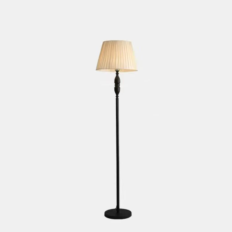 Fabric Cylinder Floor Lamp