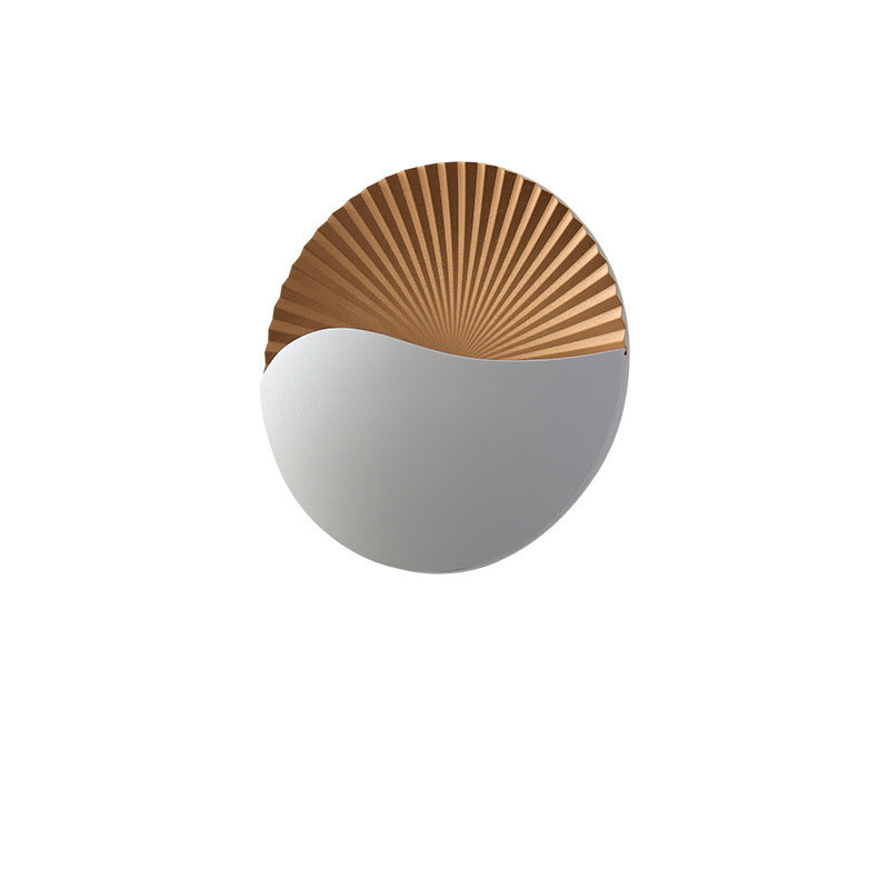 Aluminum PC Round Garden Outdoor Light