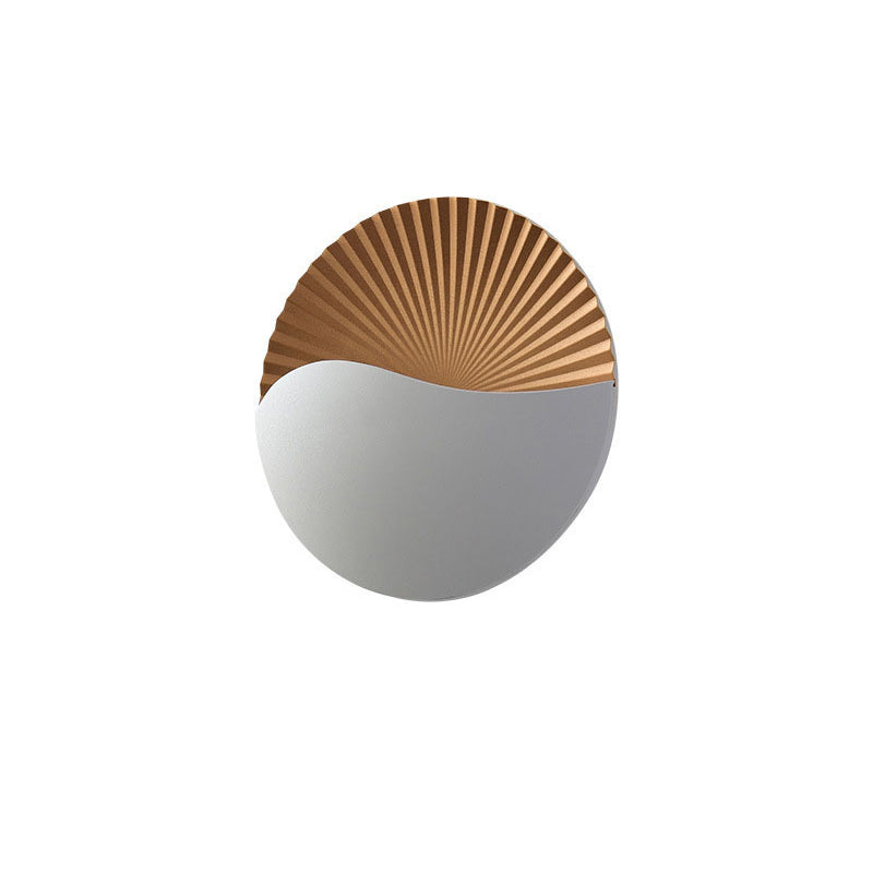 Aluminum PC Round Garden Outdoor Light
