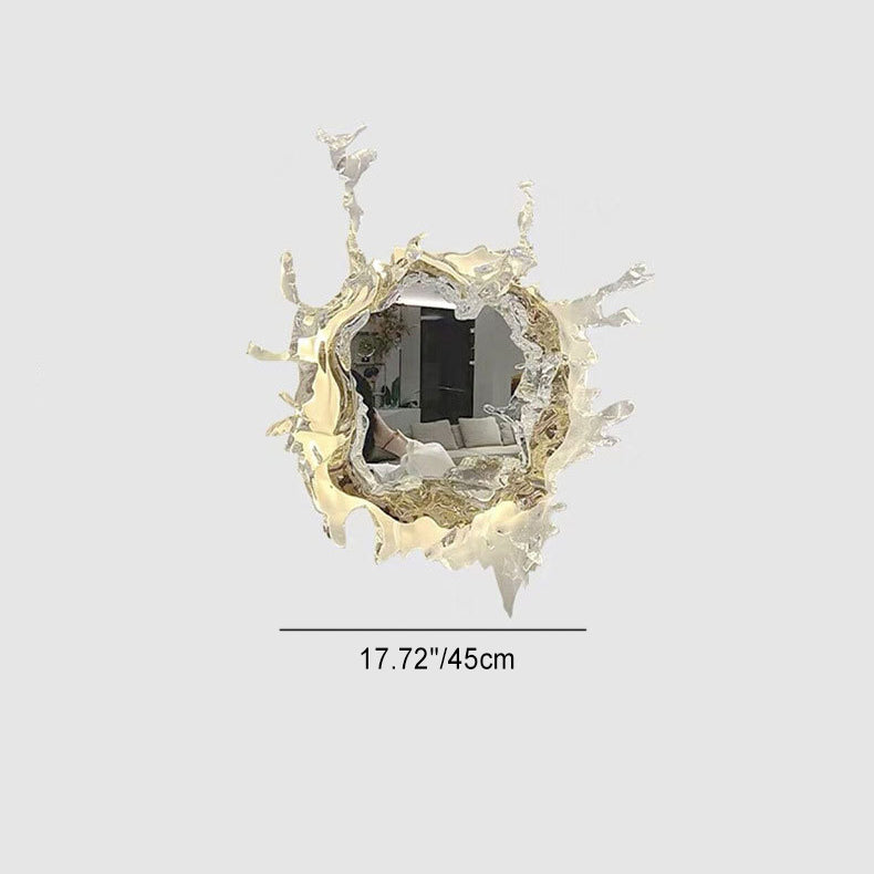 Water Splash Stainless Steel Wall Lamp