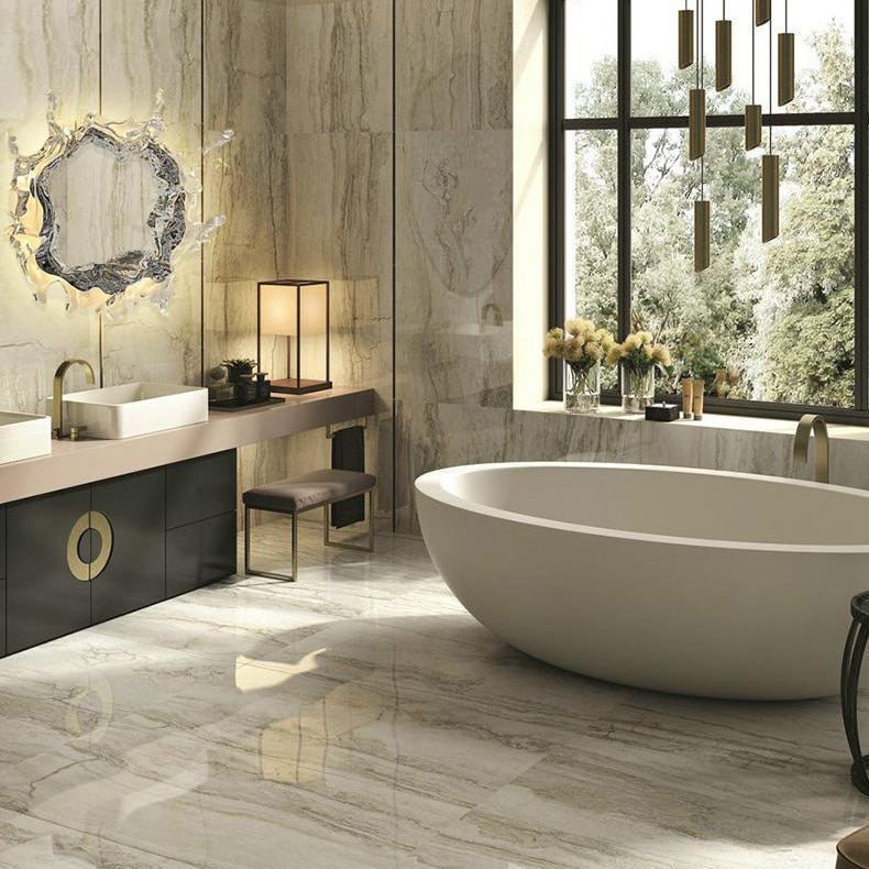 Water Splash Stainless Steel Wall Lamp