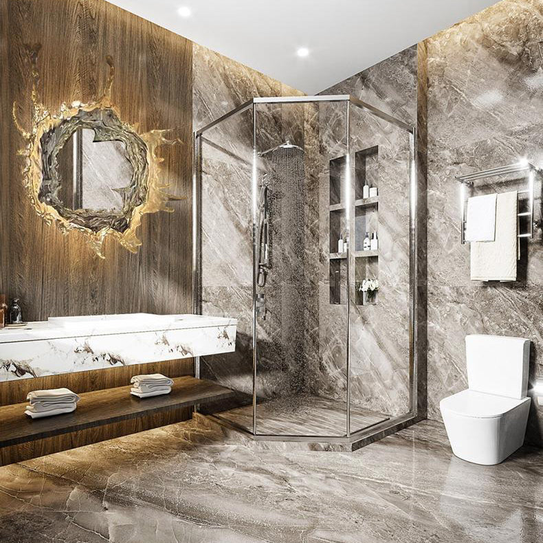 Water Splash Stainless Steel Wall Lamp