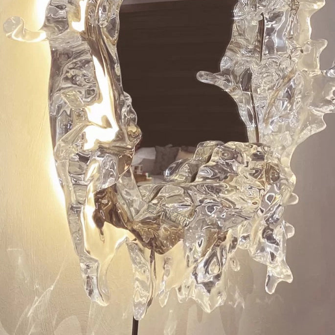 Water Splash Stainless Steel Wall Lamp
