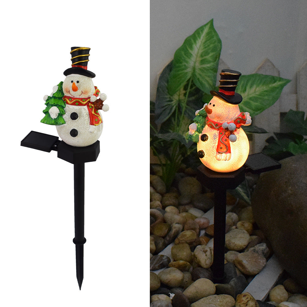 Christmas Resin Outdoor Light