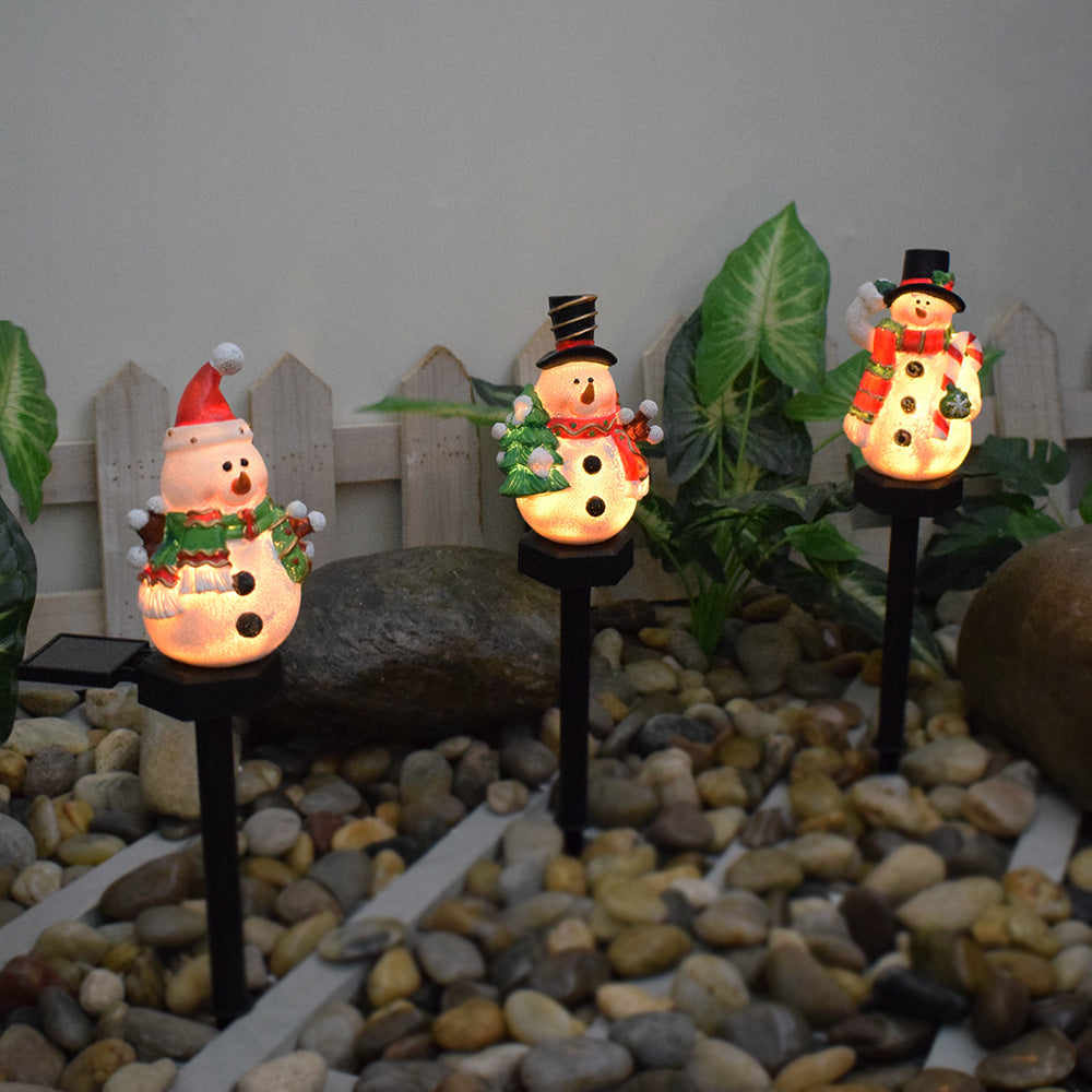 Christmas Resin Outdoor Light