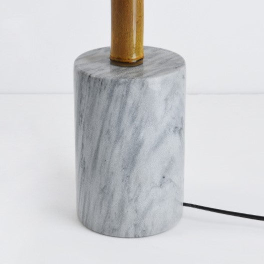 Traditional Vintage Bamboo Weaving Floor Lamp