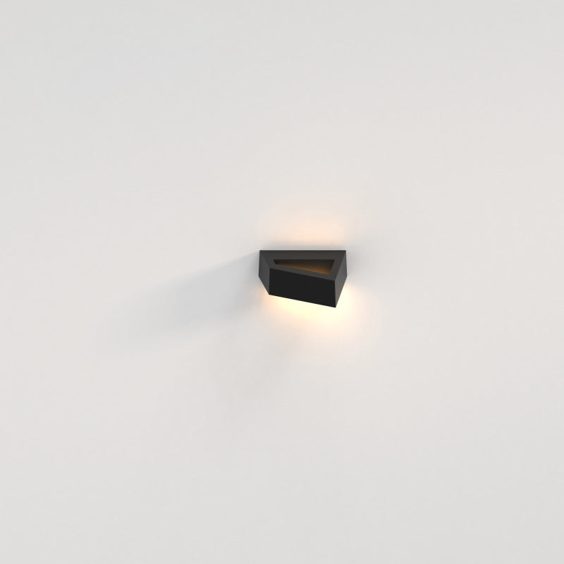Geometric Polygon Aluminum Bedroom Wall Lamp