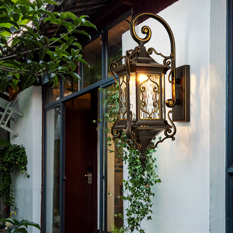Aluminum Arc Carving Frame Outdoor Light