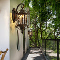 Aluminum Arc Carving Frame Outdoor Light