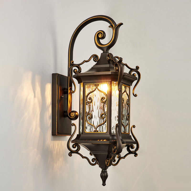 Aluminum Arc Carving Frame Outdoor Light