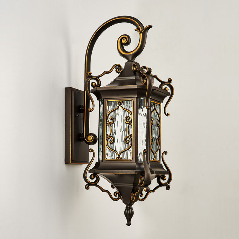 Aluminum Arc Carving Frame Outdoor Light