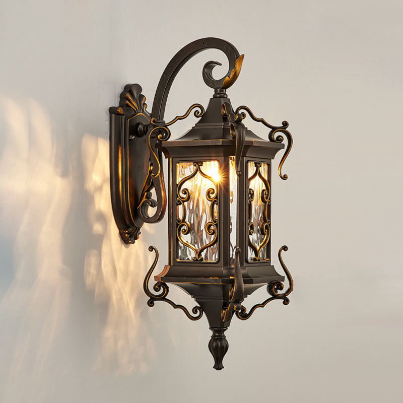 Aluminum Arc Carving Frame Outdoor Light