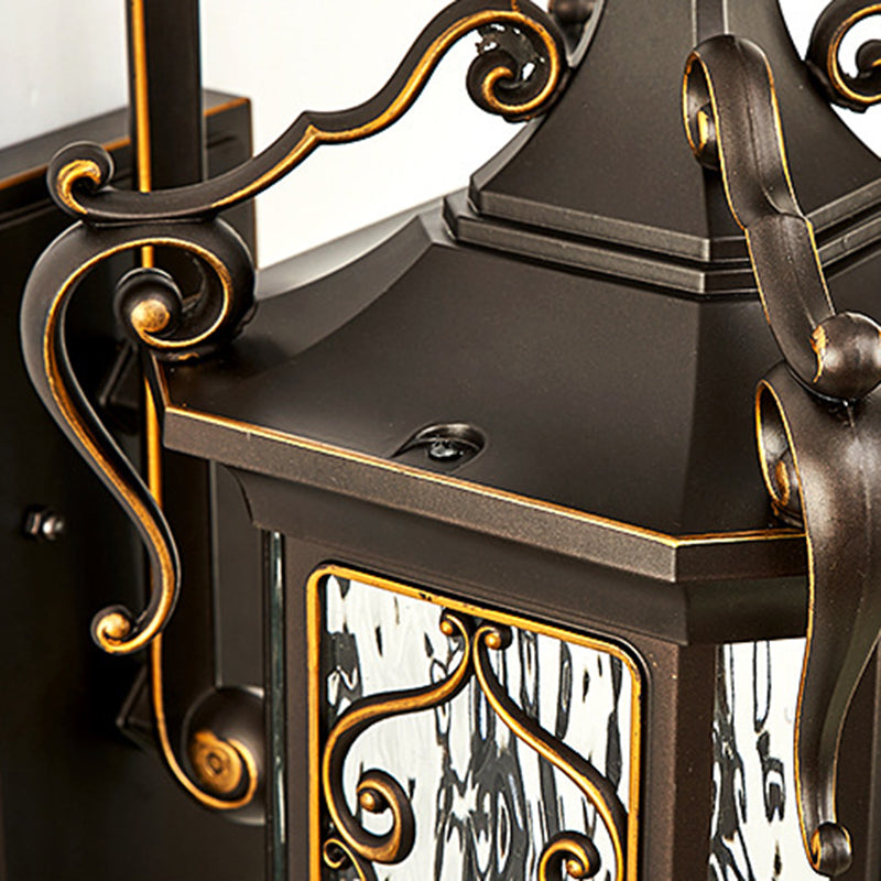Aluminum Arc Carving Frame Outdoor Light