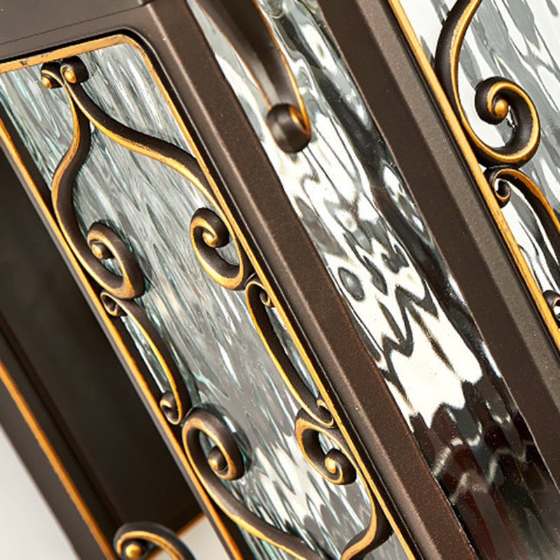 Aluminum Arc Carving Frame Outdoor Light