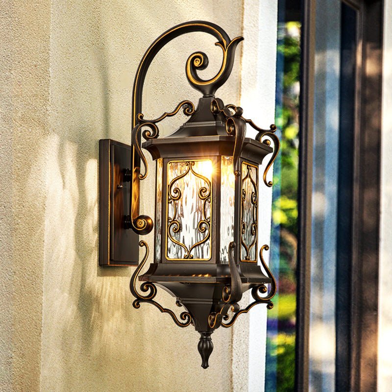 Aluminum Arc Carving Frame Outdoor Light