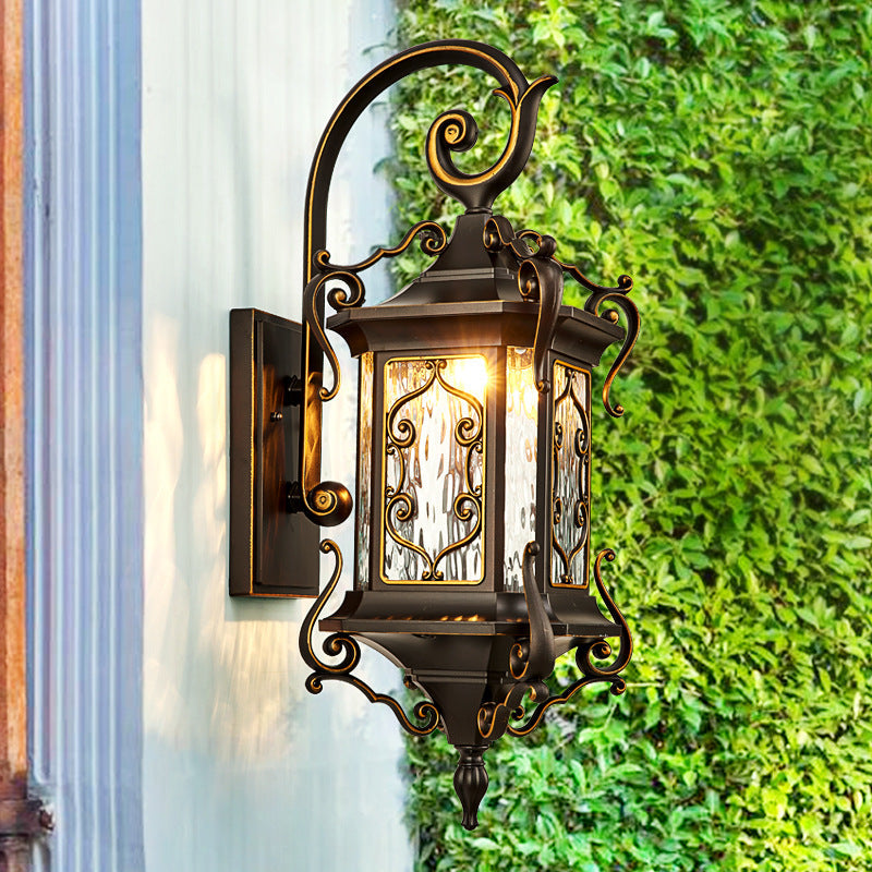 Aluminum Arc Carving Frame Outdoor Light