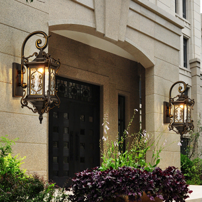 Aluminum Arc Carving Frame Outdoor Light
