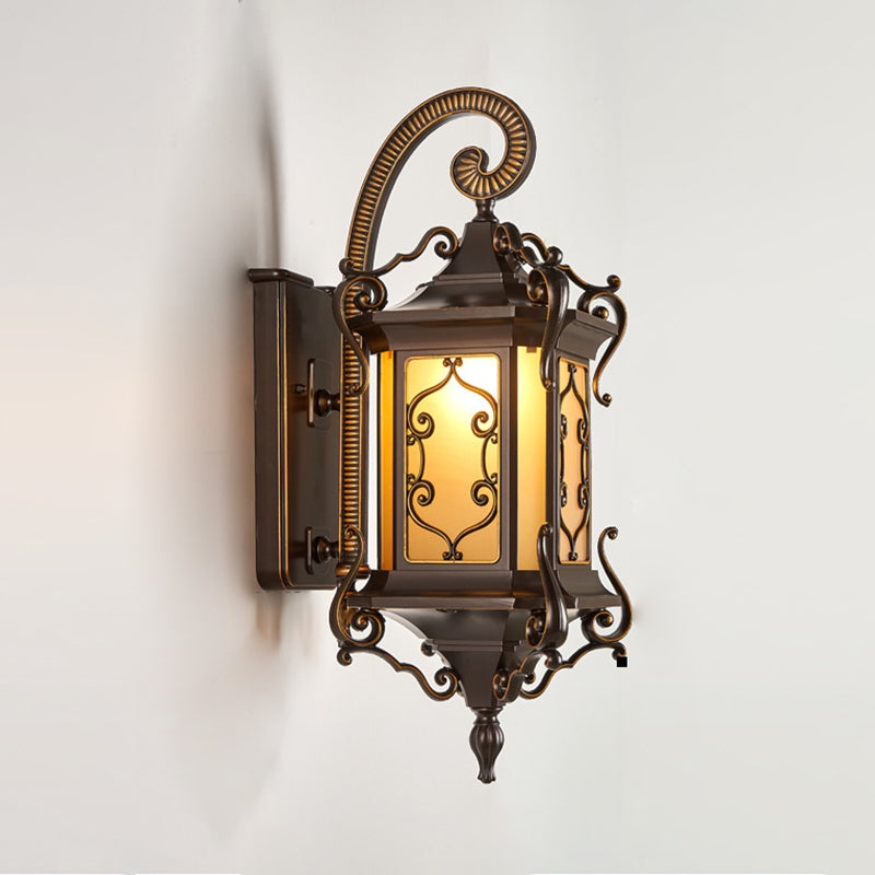 Aluminum Arc Carving Frame Outdoor Light