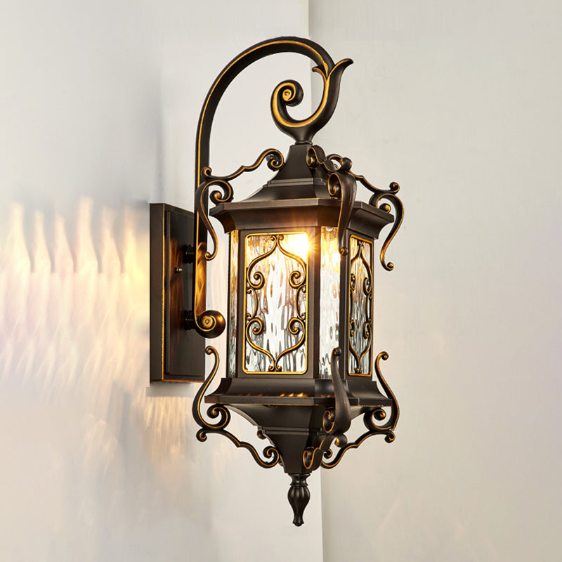 Aluminum Arc Carving Frame Outdoor Light