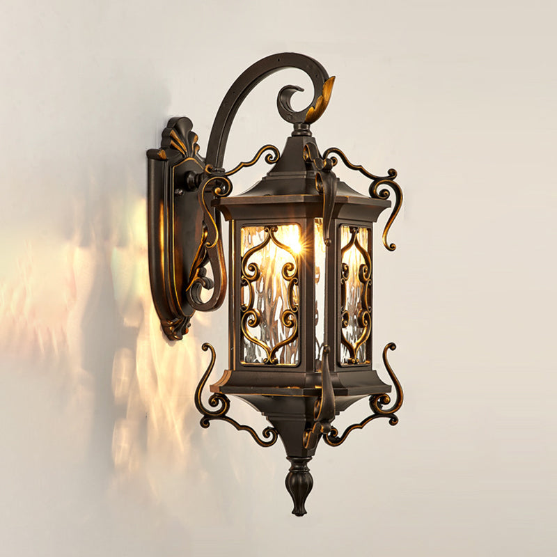Aluminum Arc Carving Frame Outdoor Light