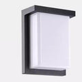 Aluminum PC Cuboid Patio Outdoor Light