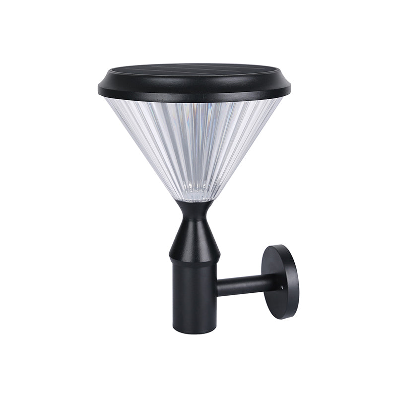 Conical Aluminum PC Patio Outdoor Light