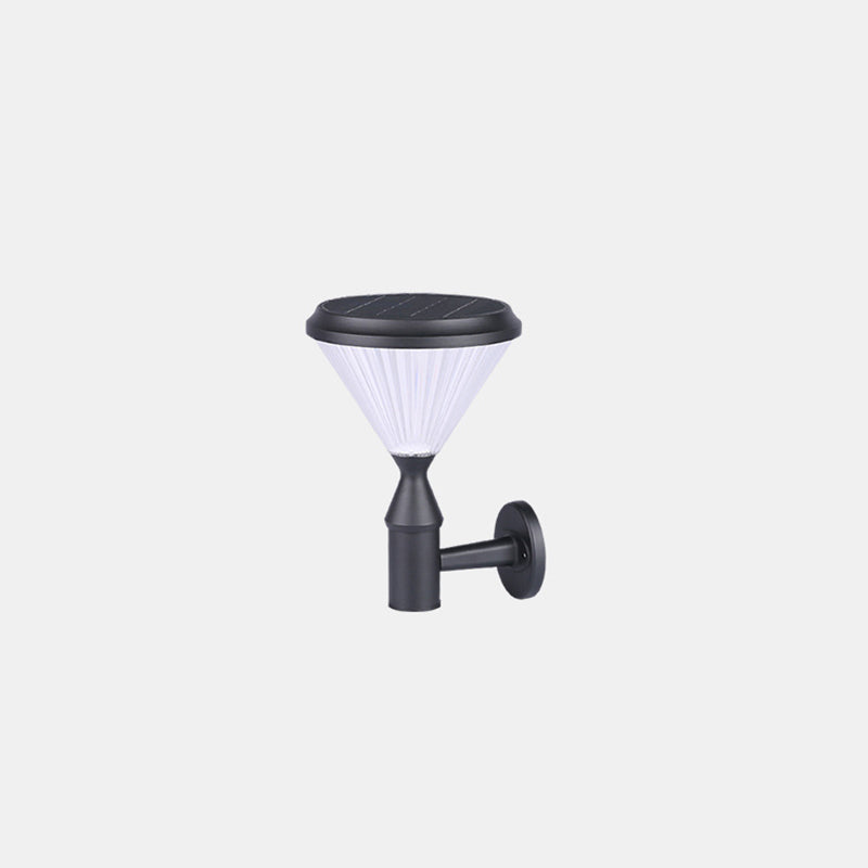 Conical Aluminum PC Patio Outdoor Light